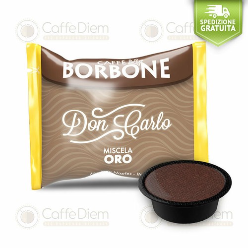 200 capsule cialde borbone oro - capsule,